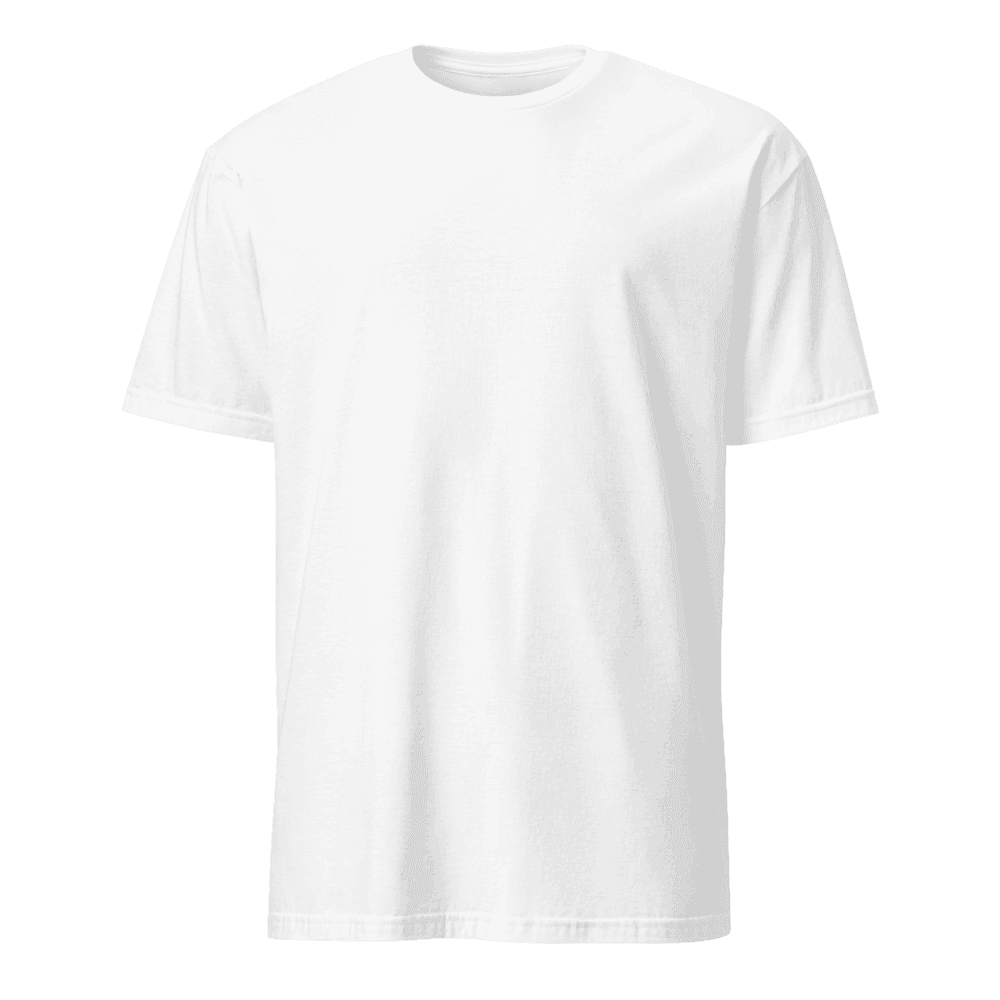 Unisex softstyle crew-neck t-shirt shown flat for comparing garment fit and measurements