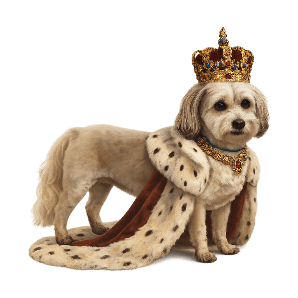 Renaissance custom pet portrait example