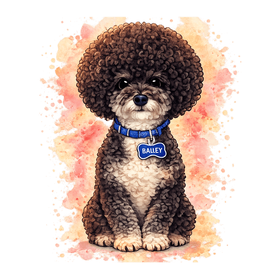 Bailey generated in Watercolor Dream style